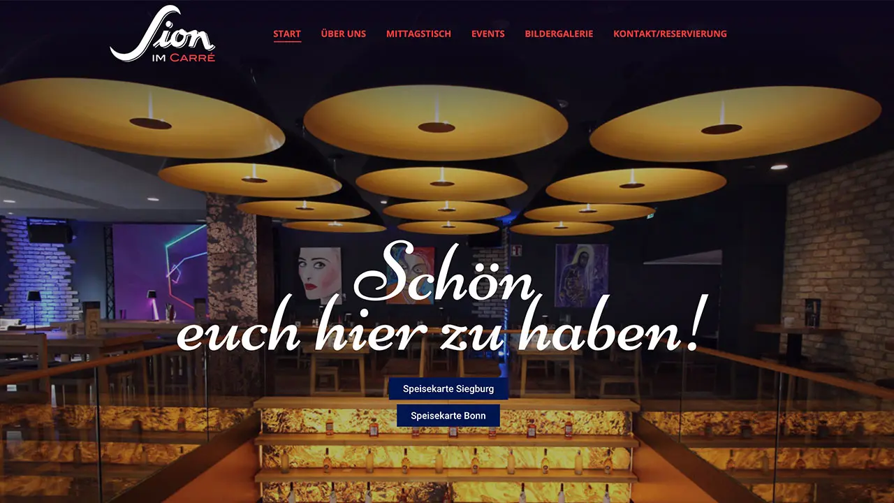 Sion im Carré – Webdesign, Fotografie & Grafikdesign