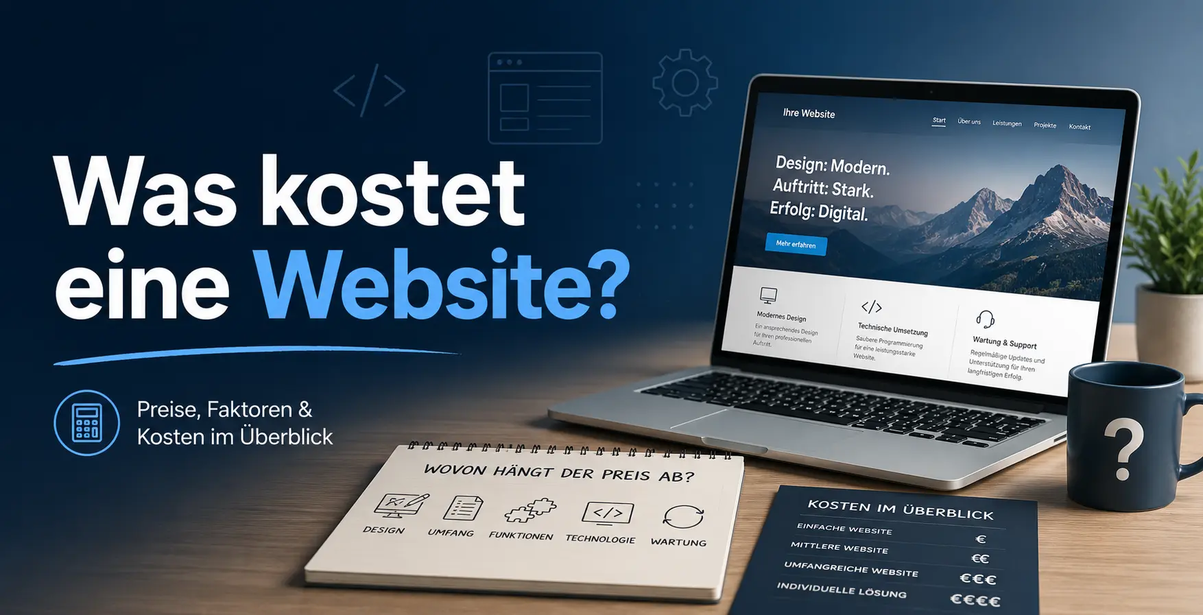 Was kostet eine Website